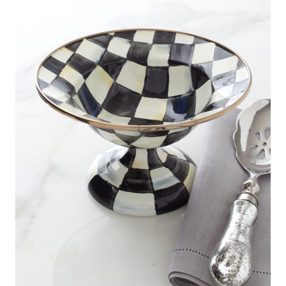 MacKenzie Childs Compote Bowl